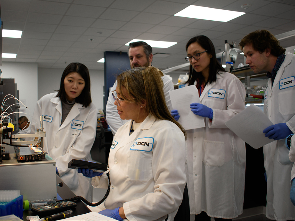 DCN Dx lateral flow training session
